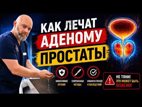 Прорыв в лечении аденомы простаты — уролог в Москве рассказывает о новых методах